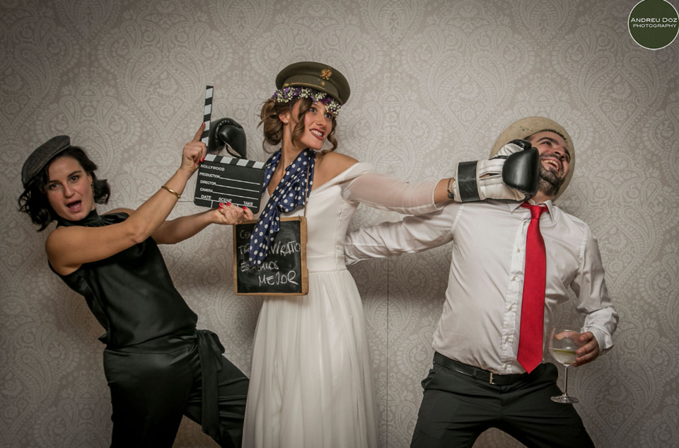 Photocall Vintage Pack Básico 1h · 1